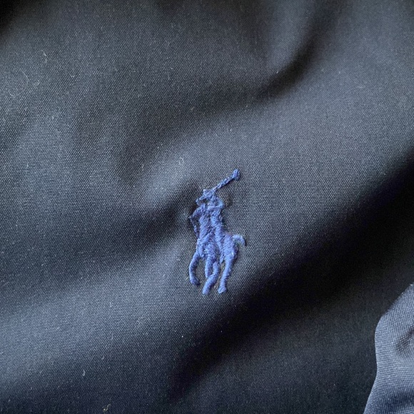 Polo Ralph Lauren boys down jacket Navy - perfect condition size L 14-16 - Picture 3 of 4